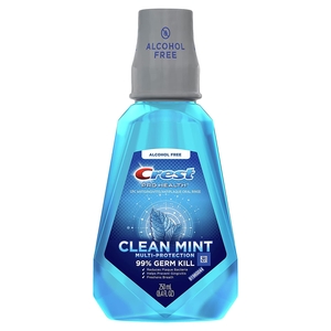 Crest ProHealth Rinse, Clean Mint, Alcohol-Free, 250ml, 6/cs
