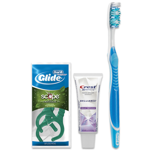 Toothbrush Bundle Whitening Bundle w/ Glide + Scope Floss Picks, 72/Case