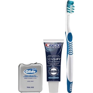 Toothbrush Bundle Enamel Care Manual with Glide Floss 72/Pkg