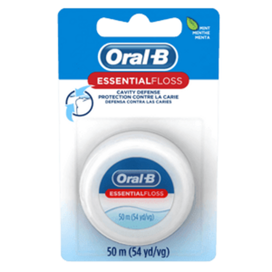 Oral-B Floss, Essentials, Mint, 55yds, 24/cs