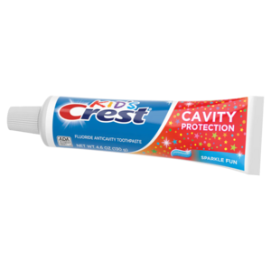 Toothpaste Crest Kids Cavity Protection Sparkle Fun 4.6 oz Tube, 24/Pkg