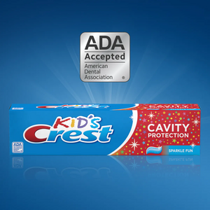 Toothpaste Crest Kids Cavity Protection Sparkle Fun 4.6 oz Tube, 24/Pkg