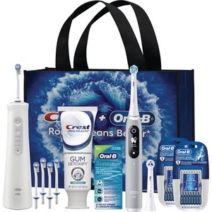 Toothbrush Bundle iO with Oral-B Water Flosser Advanced 3/Cs