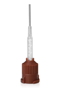 Mixing Tips, w/ Needle Tip for HyperFIL+, Brown, 30/Pkg