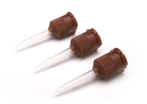 Implant Cement Mixing Tips Brown 25/Pk (Premier)