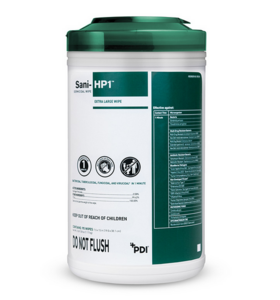 Sani HP1 Surface Disinfectant  Germicidal Wipe (PDI)