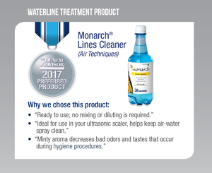 Monarch Water Lines Cleaner 16.9oz 500ml Bottle