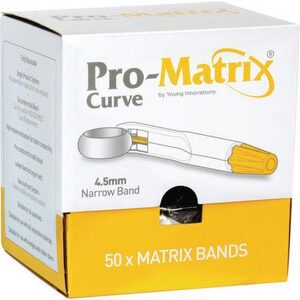 Pro-Matrix Curved Bands Disposable Matrix System (Young Dental)