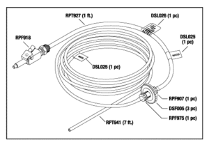 Water Supply Line Assembly OEM 90125