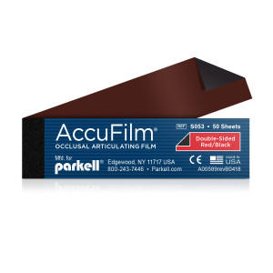 Accu-Film II Booklet Red/Black (5x50)