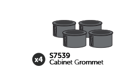 VistaCool Cabinet Grommet Partitions Each OEM (SciCan)