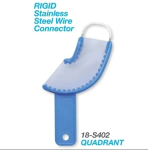 Disposable 3-in-1 Bite Trays With Metal Rim 