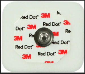 Red Dot™ ECG Monitoring Electrodes Foam, Diaphoretic, 50 ea/Bag