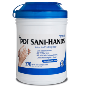 Sani-Hands Wipes Med 6