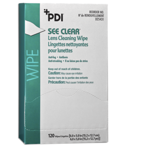 See Clear Eyeglass Lens Cleaning Wipes, 120/Pkg 
