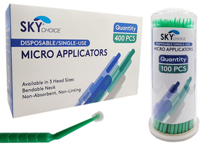 Microbrushes Pack of 400 (Sky Choice)