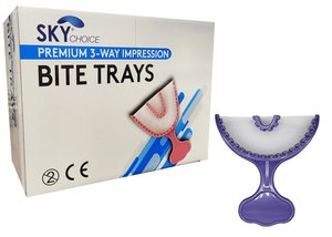 Bite Trays 3-Way Premium Impression Tray (Sky Choice)