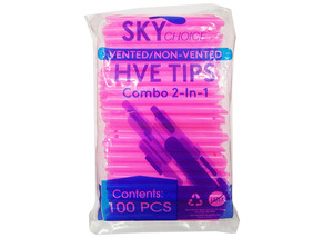 HVE Tips COMBO Vented/ Non Vented (100) (Sky Choice)
