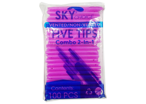 HVE Tips COMBO Vented/ Non Vented (Sky Choice)