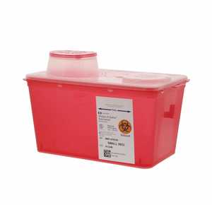 Sharps Container Chimney Top Covidien 