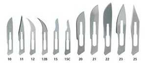 Blades Surgical Stainless Steel 100 pack (Sky Choice)