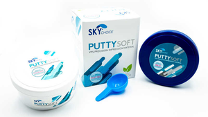Putty VPS Impression Material Blue Mint Flavor (Sky Choice)