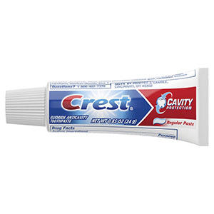 Crest Toothpaste Patient Trial Size 0.85 oz Tube