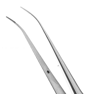 Tissue Pliers Micro Cooley Sinus Line Curved (HuFriedy)
