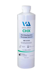 Chlorhexidine Gluconate 2% CHX Restorative Solution 16oz. (480mL) Bottle