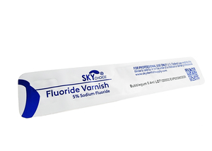 Fluoride Varnish W/ Xylitol 50/Box (Sky Choice)