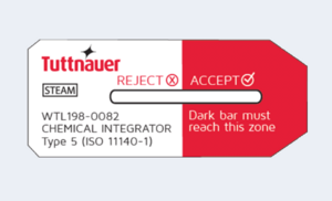 Chemical Integrator Indicator Type 5 Indicator 250/Pkg (Tuttnauer)