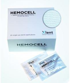 Hemocell Hemostatic Dressing 2x2 (20/Box)