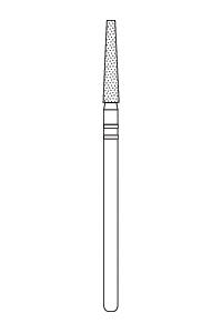 Two Striper Laboratory HP Diamond Burs HP 1/pk EACH(Premier) Two Striper Laboratory HP Diamond Burs HP 1/pk EACH(Premier)