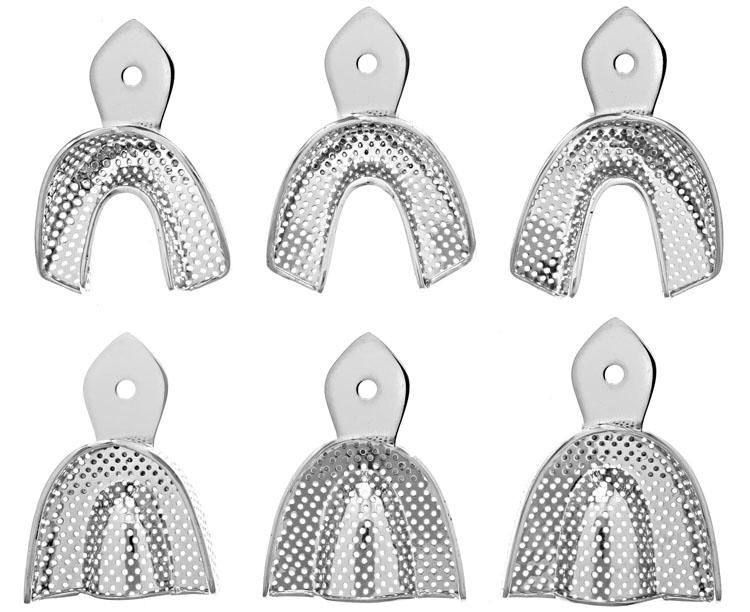 Impression Tray Perforated Set Of 6