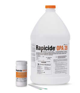Rapicide OPA/28 Disinfectant & Test Strips