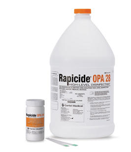 Rapicide OPA/28 Disinfectant & Test Strips (Crosstex)
