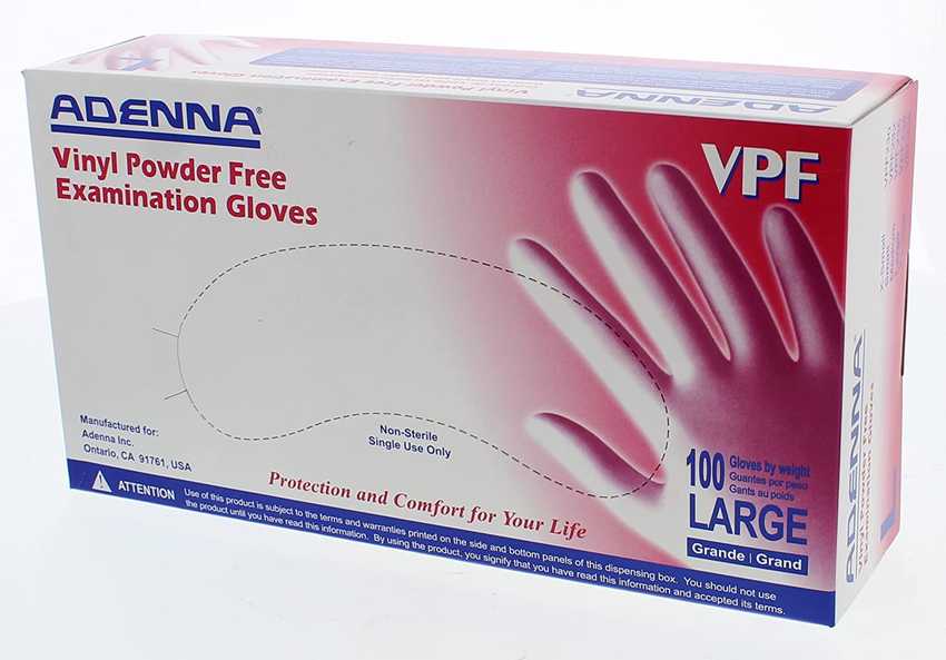 Adenna Vinyl Gloves (100)