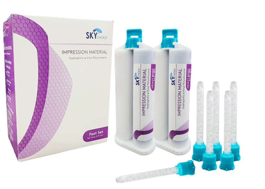 Impression Material VPS Vinyl Polysiloxane (Sky Choice) Impression Material VPS Vinyl Polysiloxane (Sky Choice)