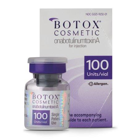 Botox® Allergan Cosmetic Botulinum Toxin Type A (onabotulinumtoxinA) 100 Units Intramuscular Injection Single Use Vial