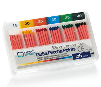 Gutta Percha .06 Taper Pack of 60 Gutta Percha .06 Taper Pack of 60