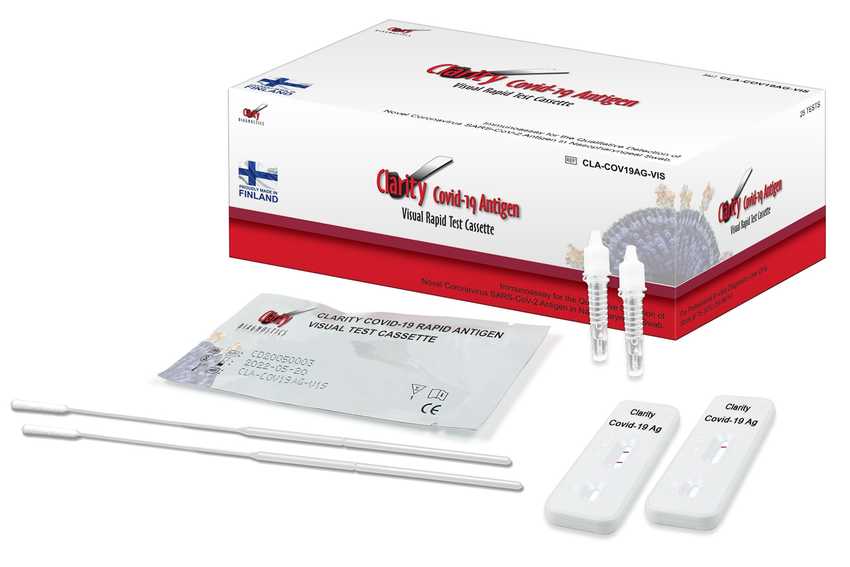 COVID-19 Antigen Test Kit, 25/Box