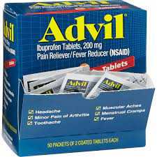 Advil Tablets (50 Pack Of 2)