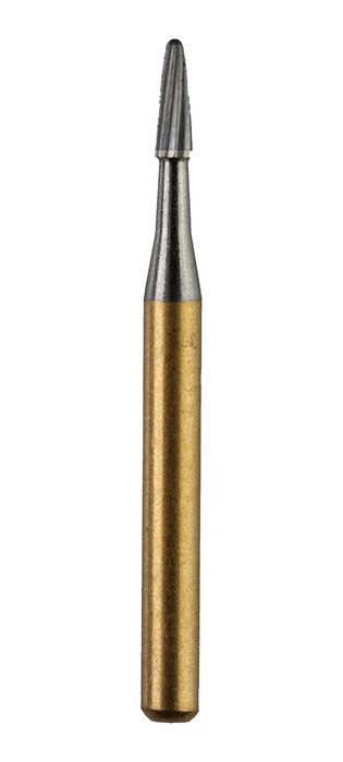 T&F Carbide Bur 12-Blades Bullet 100/Pack (Sky Choice)