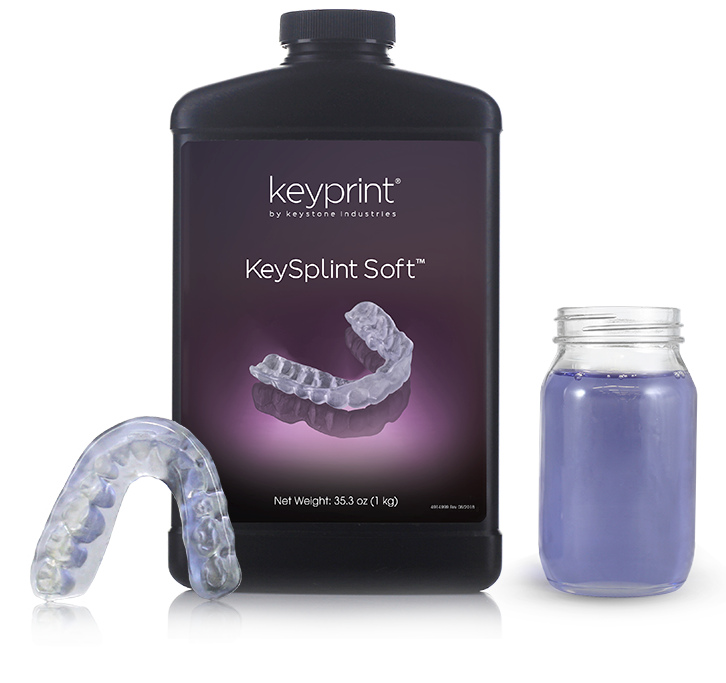 KeySplint Soft Ideal for Printing Splints and Night Guards (Keystone) KeySplint Soft Ideal for Printing Splints and Night Guards (Keystone)