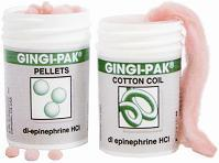 Gingi-Pak Cotton Pellets w/Epinephrine
