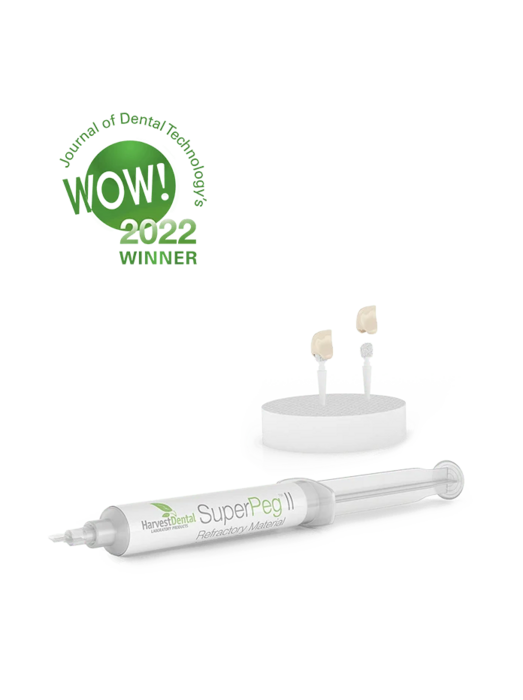 Super Peg Ceramic Firing Support 12cc Syringe, 4/Pkg