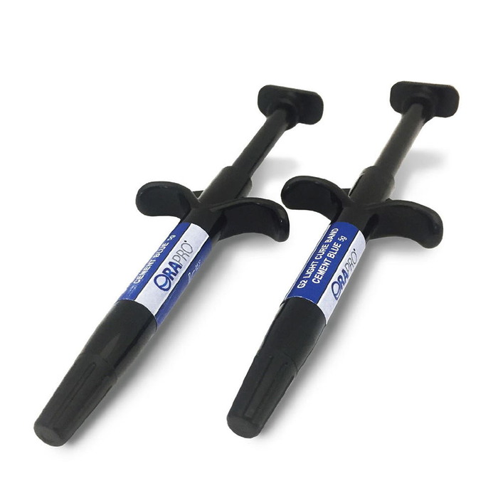 ORAPRO G2 Light Cure Band Cement Blue 5gm ORAPRO G2 Light Cure Band Cement Blue 5gm