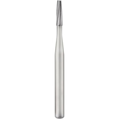 Carbide Burs FG High Speed Flat End Plain Tapred 100/Pkg (Sky Economy)