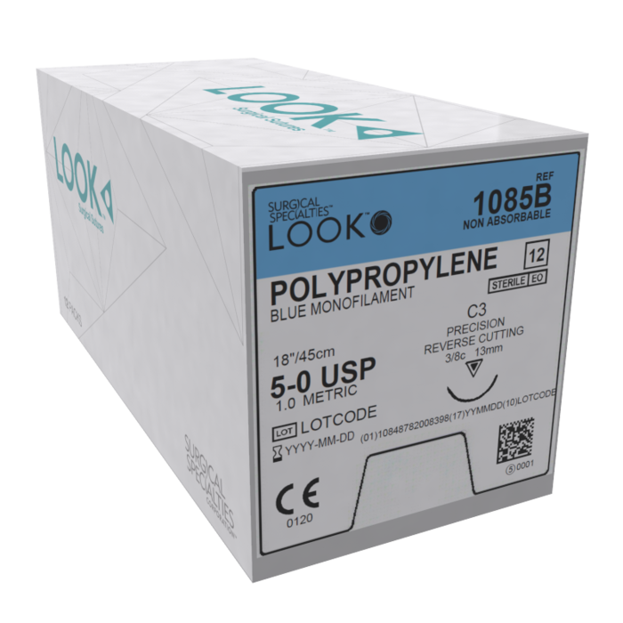 Look Sutures Polypropylene pack of 12