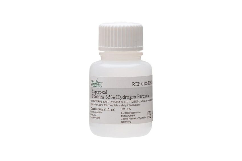 Superoxol Bleaching Agent, 35% Hydrogen Peroxid 1 oz  (Miltex)